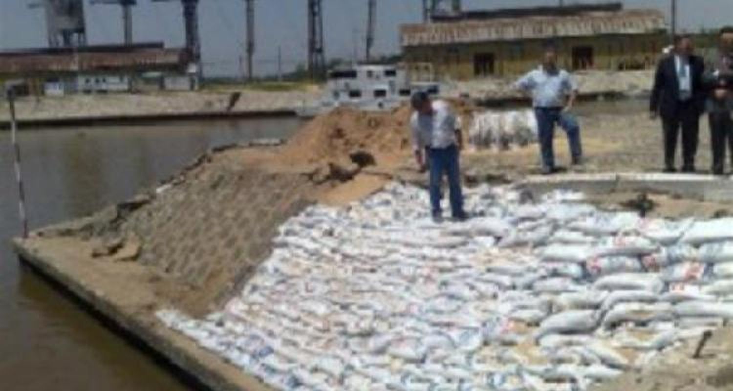 4.000 bolsas de arena para paliar la creciente