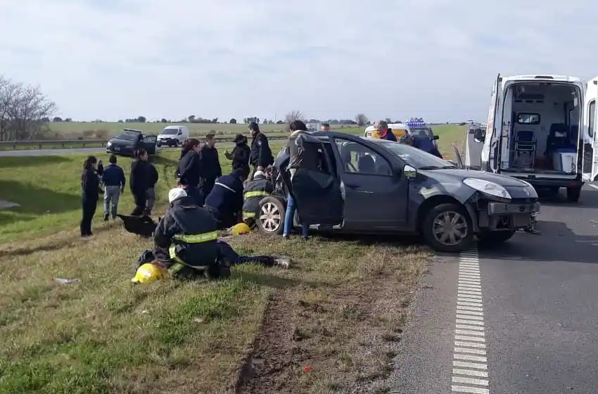 Accidente en la autopista a Buenos Aires: murió un niño y otro esta grave
