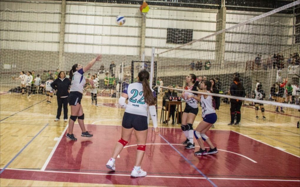 Fin de semana repleto de vóley en el Polideportivo