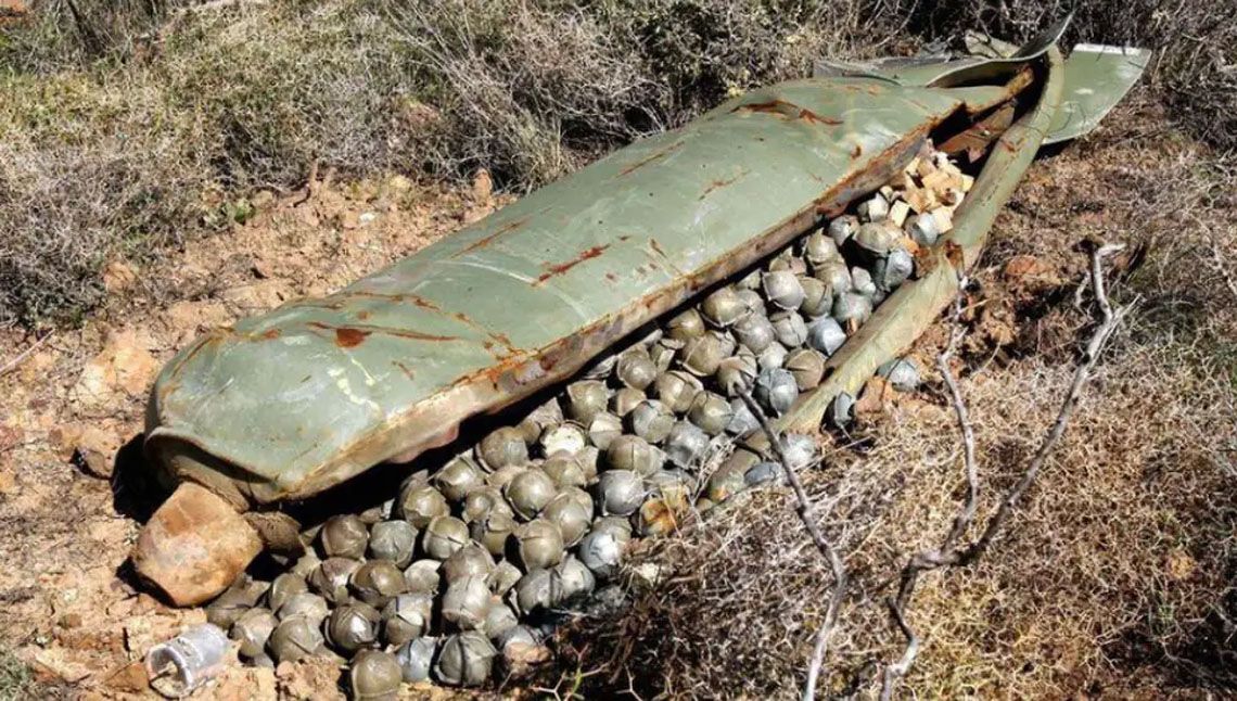 EEUU enviará a Ucrania bombas de racimo,  prohibidas por más de 100 países