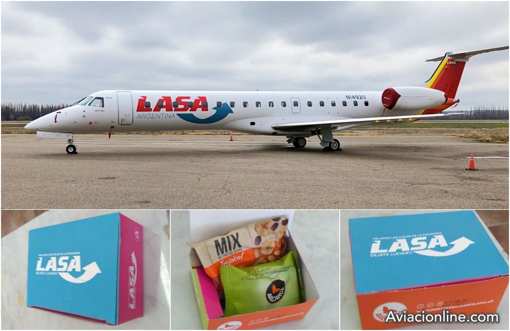 LASA ofrecerá servicio de snacks gratuito a bordo