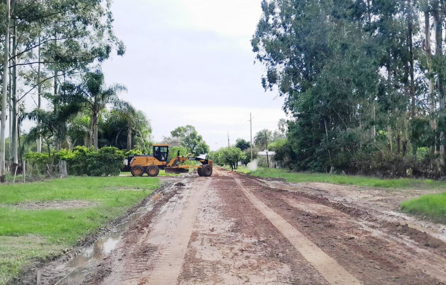 Programa de arreglo de calles sin pavimentar y bacheo