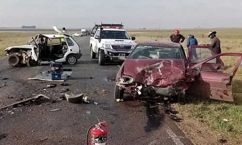 Falleció una de las víctimas del accidente en ruta 86