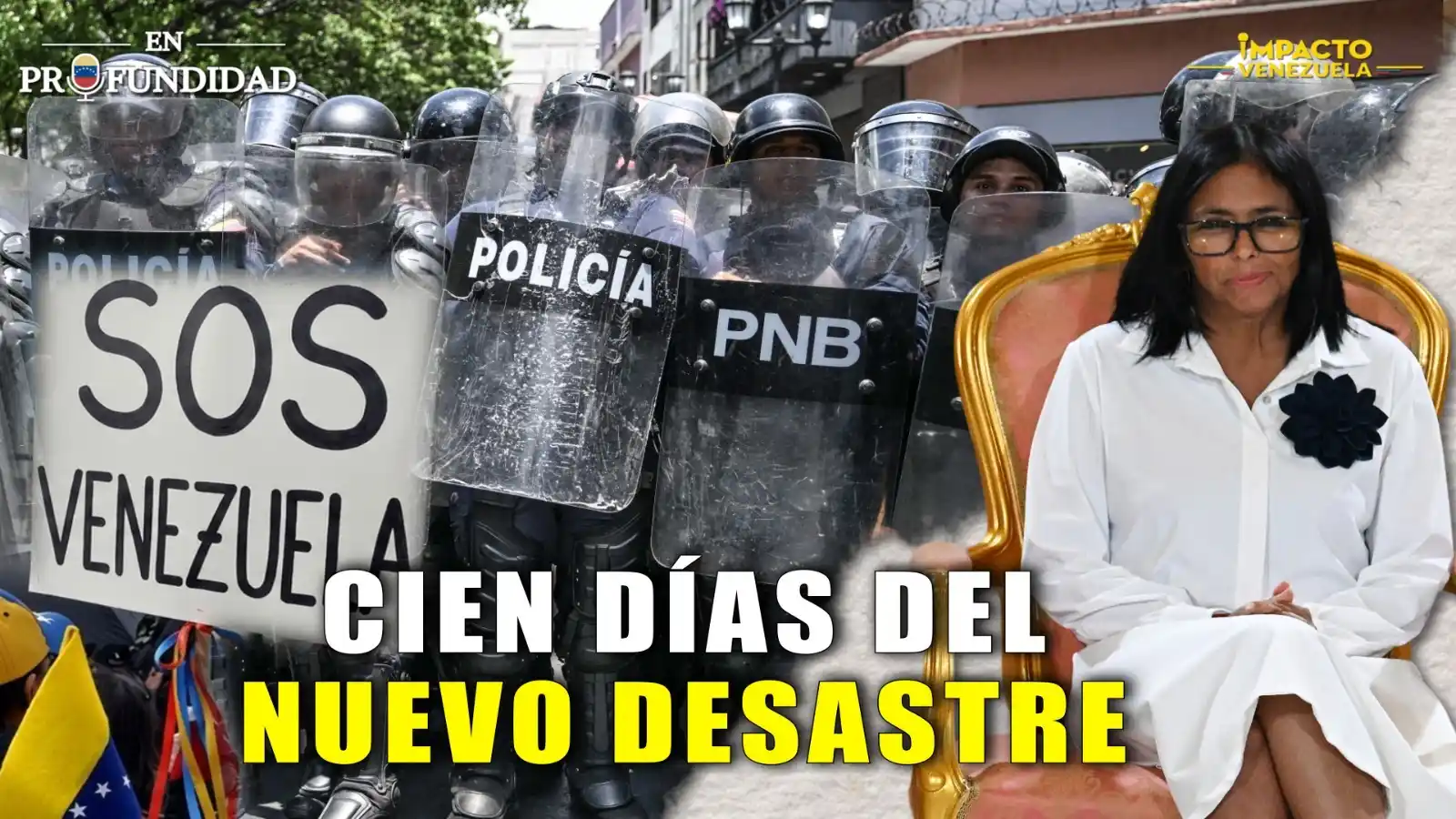 CIEN DÍAS DE SIMULACIÓN: DELCY RODRÍGUEZ SE ADAPTA AL PODER - Venezuela en profundidad