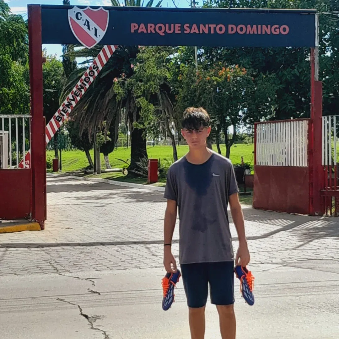 Santiago Pedersen de la 2010 de Unión realiza pruebas en Independiente