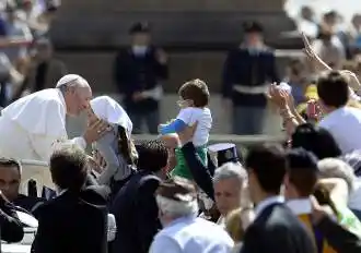 El Papa se expresó en contra del aborto 