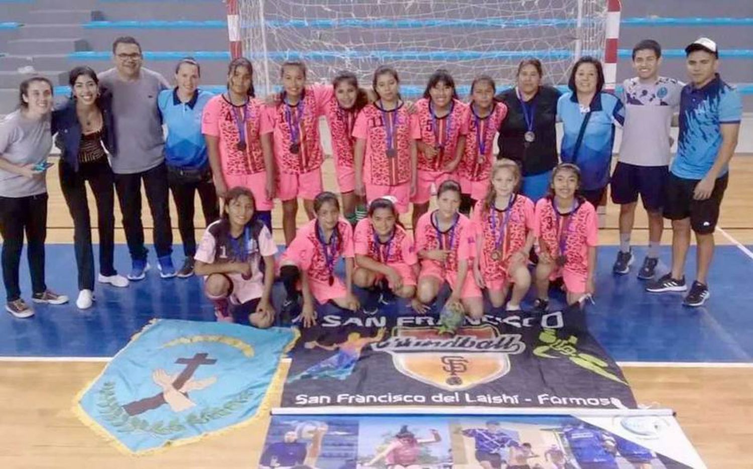 Campo y Laishí, campeones en 
el provincial de hándball sub 12