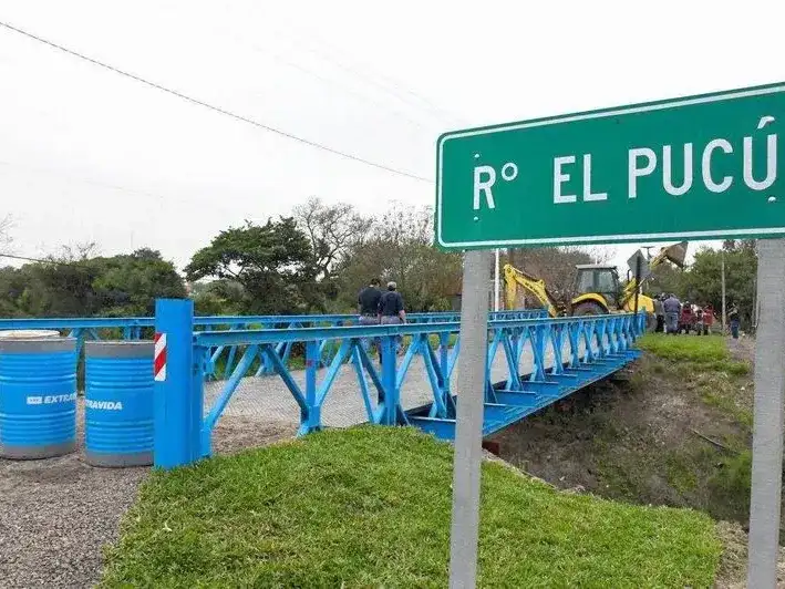 Habilitarán hoy el puente del barrio Sagrado Corazón