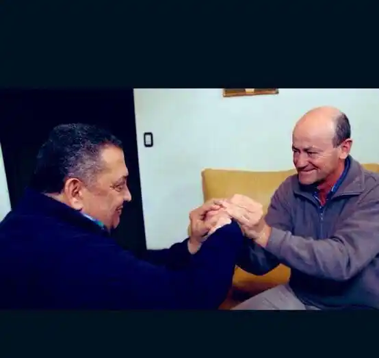 La insólita amistad entre D'Elía y el ruralista de Gualeguaychú al que le pegó una trompada