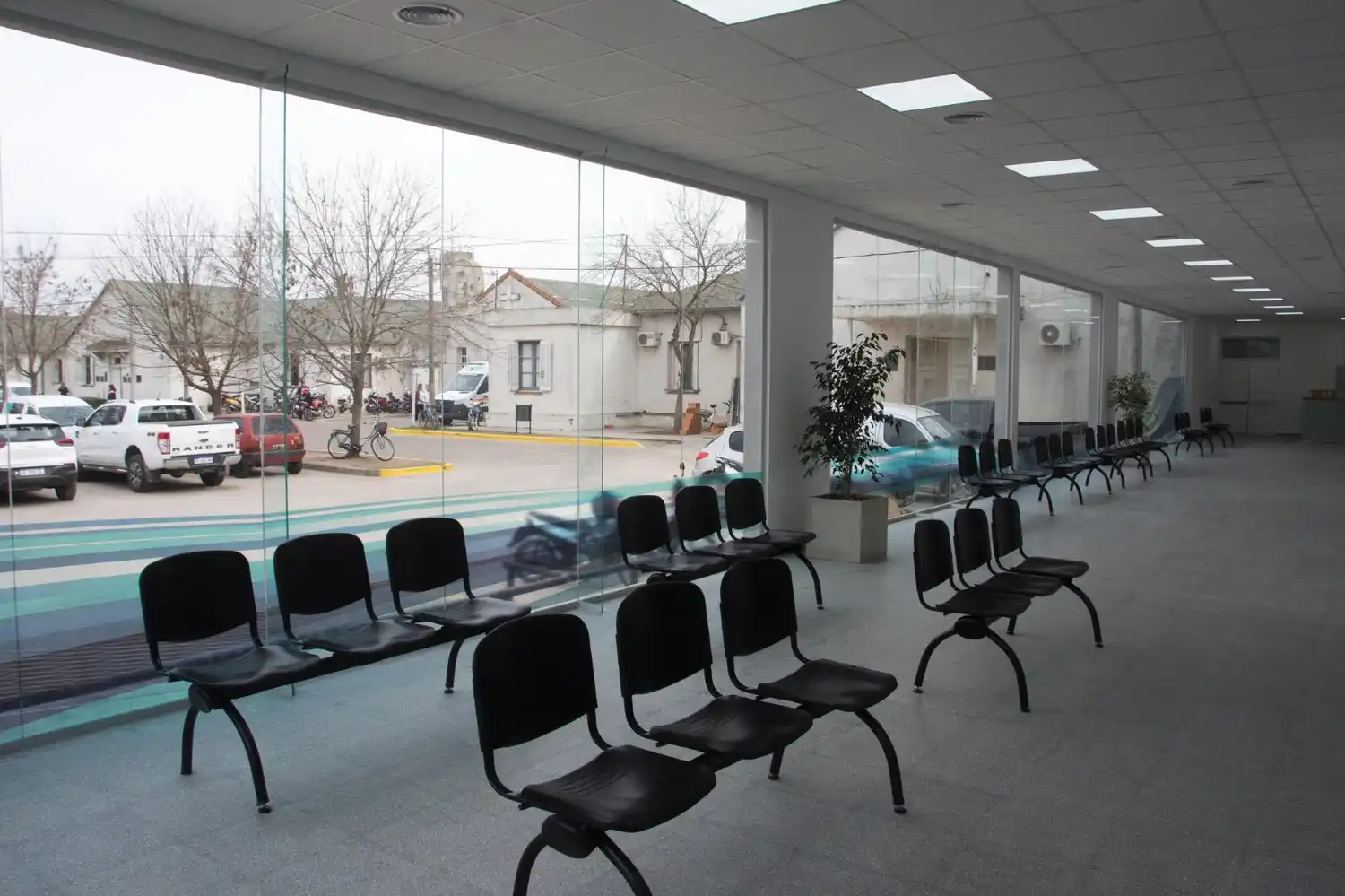 Se llevó una silla de ruedas nueva