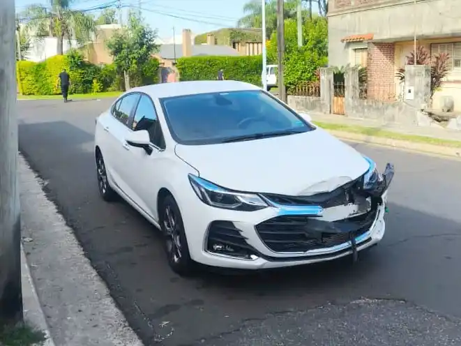 Una menor fue trasladada al hospital luego de un accidente de tránsito