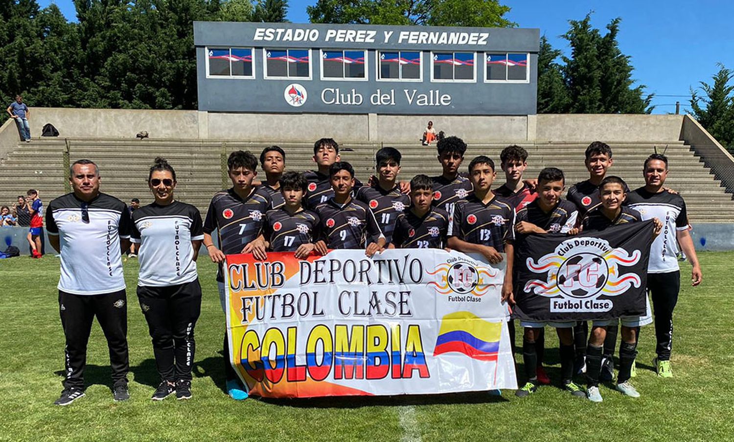 Equipo colombiano cierra hoy su gira por Necochea