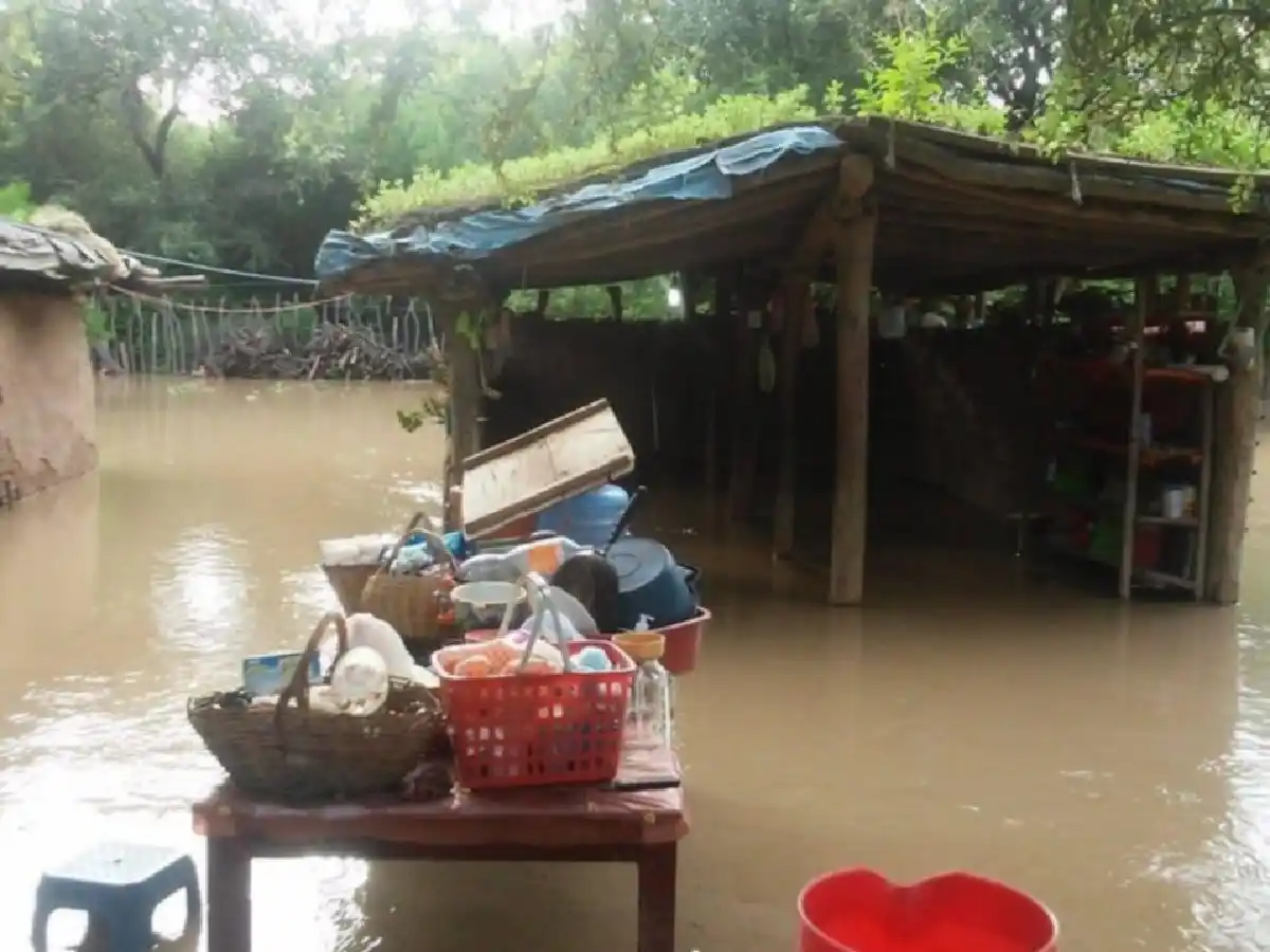 Salta: son más de 400 los evacuados por crecida del Pilcomayo