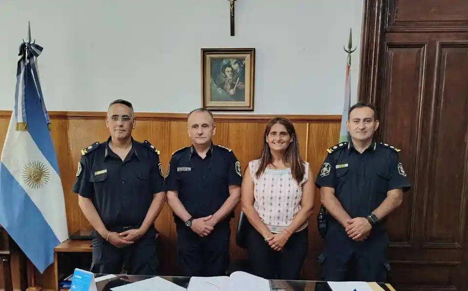 Relevo en la Jefatura de la Policía Departamental de Seguridad Tandil