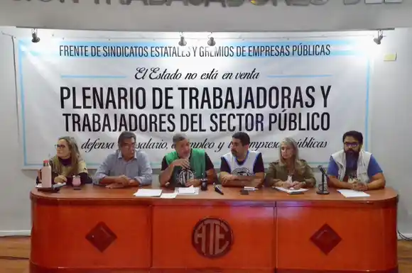 ATE anunció un nuevo paro nacional con movilizaciones para el martes 30 de abril