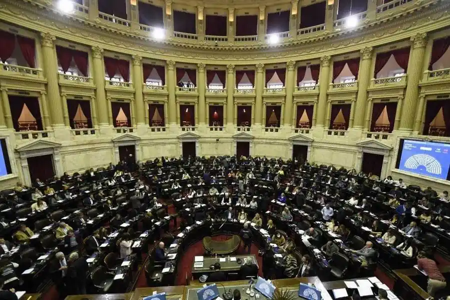 Diputados nacionales sesionan hoy para
tratar un paquete de proyectos consensuados