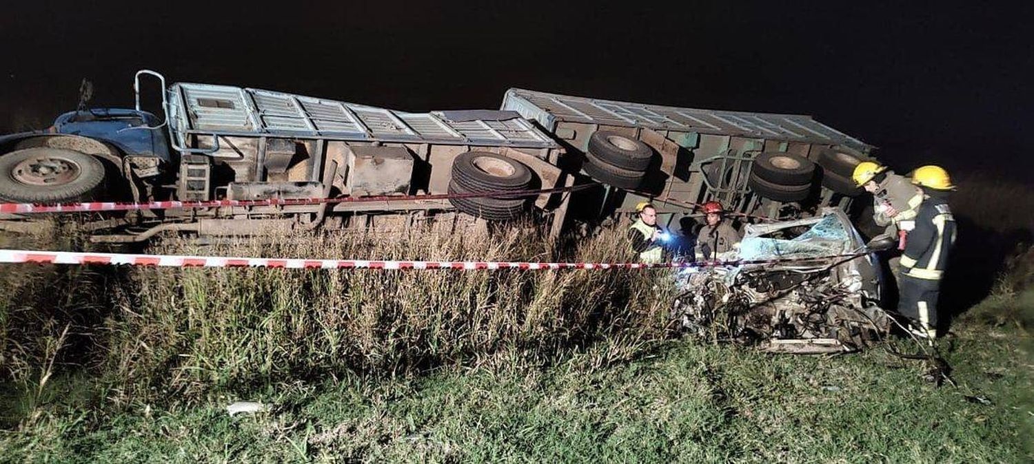 Tragedia en ruta 33: dos accidentes y una víctima fatal