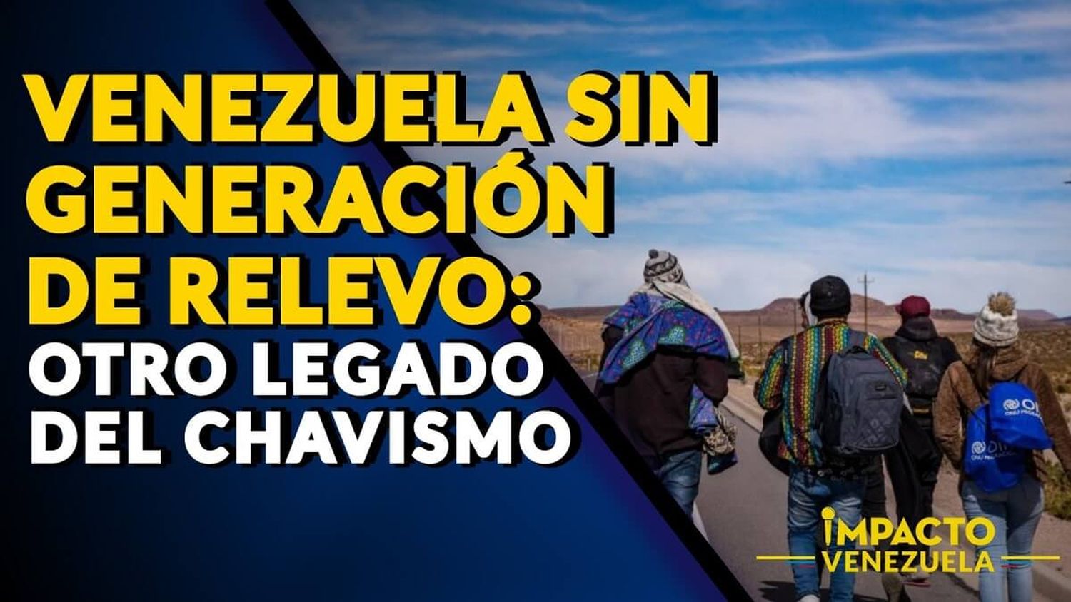 VENEZUELA SIN GENERACIÓN DE RELEVO: otro legado del chavismo