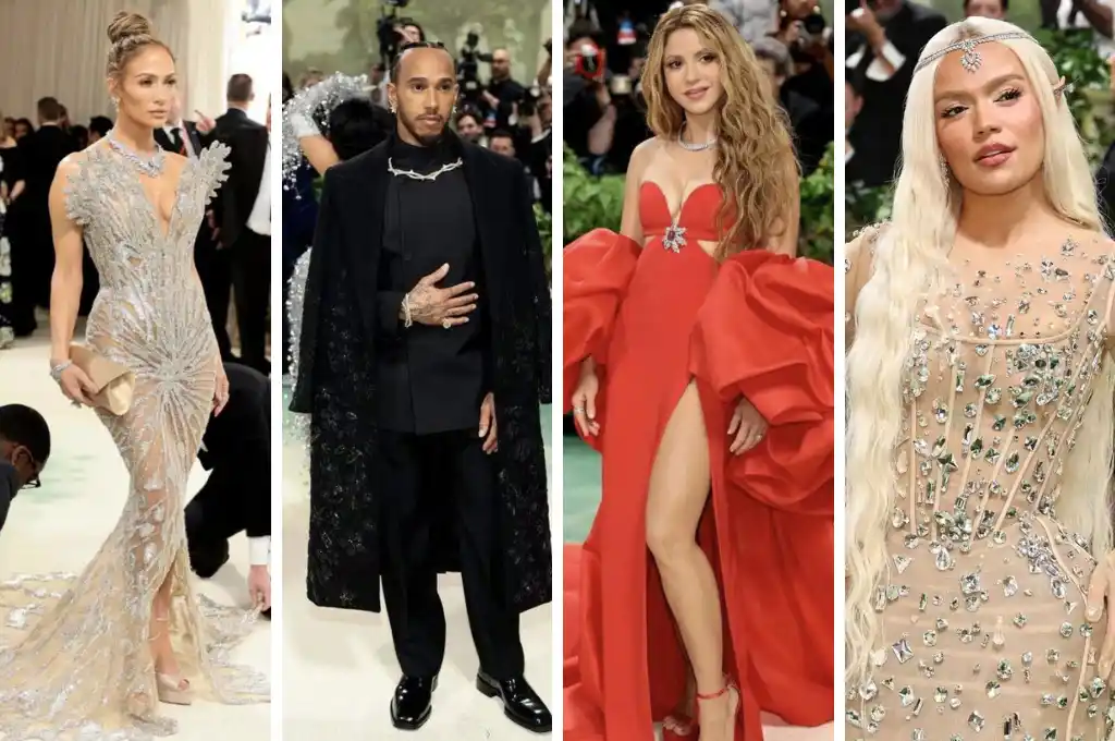 la alfombra roja de la Met Gala