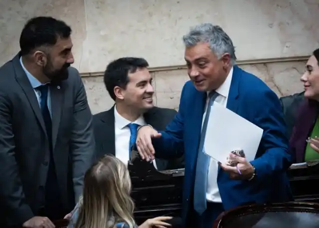 Diputados oficialistas en la sesión de este miércoles.
