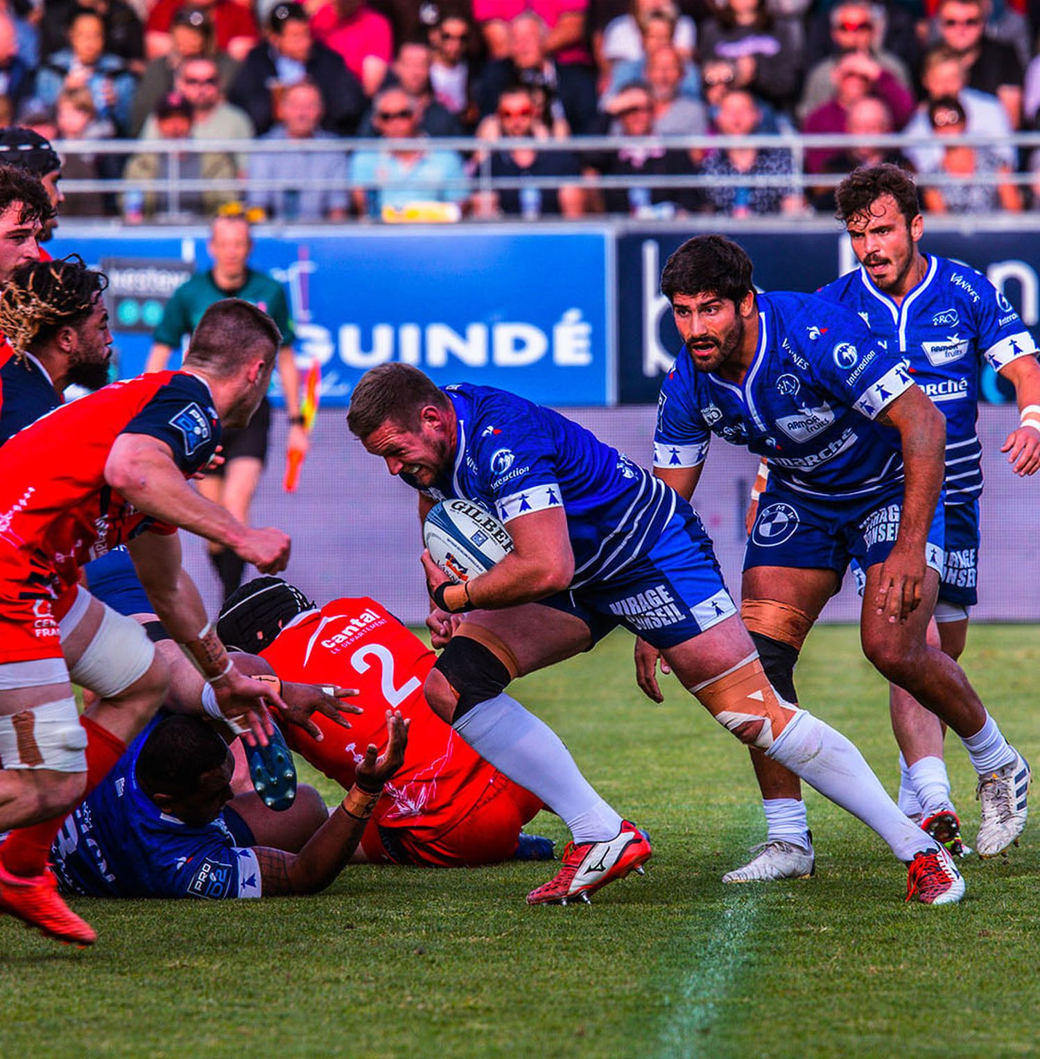 Dos tries de Bruni en el triunfo de Vannes