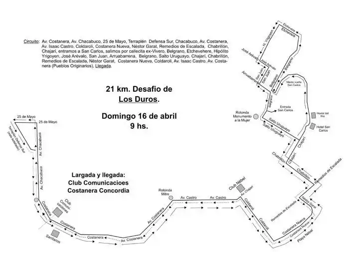 Se Aproxima la Primera Media  Maratón �SDesafío Los Duros⬝