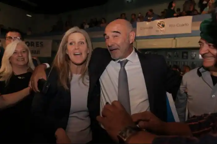 Cynthia Hotton en Balcarce: La candidata a vice de Centurión de campaña en la Sexta