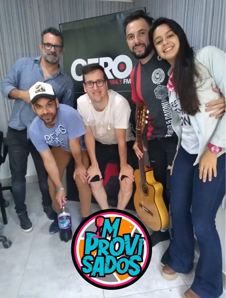 Dicky Dargain llegó a Radio Cero con Improvisados