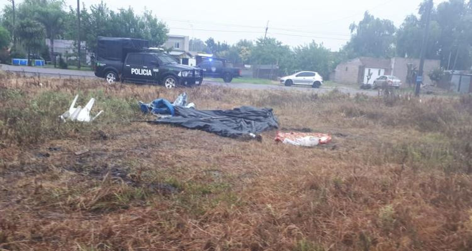 Usurpación en Boulevard Moreno y Mateo Sbert: Intervino el GAD y derribó una vivienda