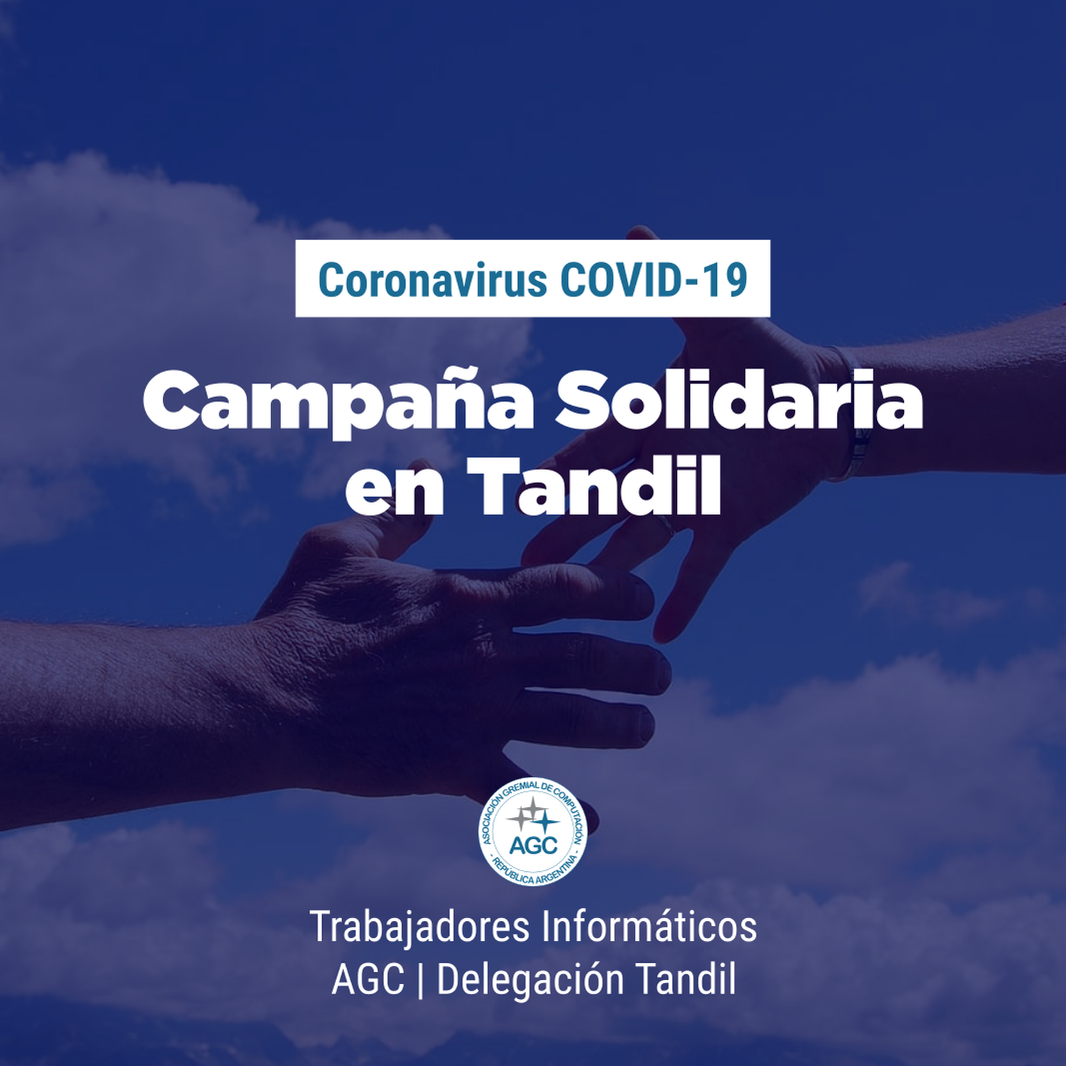 El sector informático también convocó a participar de una campaña para ayudar a los más vulnerables