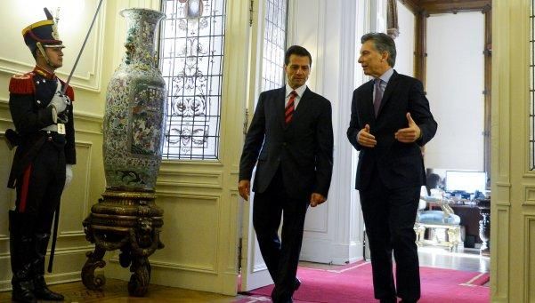 Macri y Peña Nieto dieron impulso a la integración