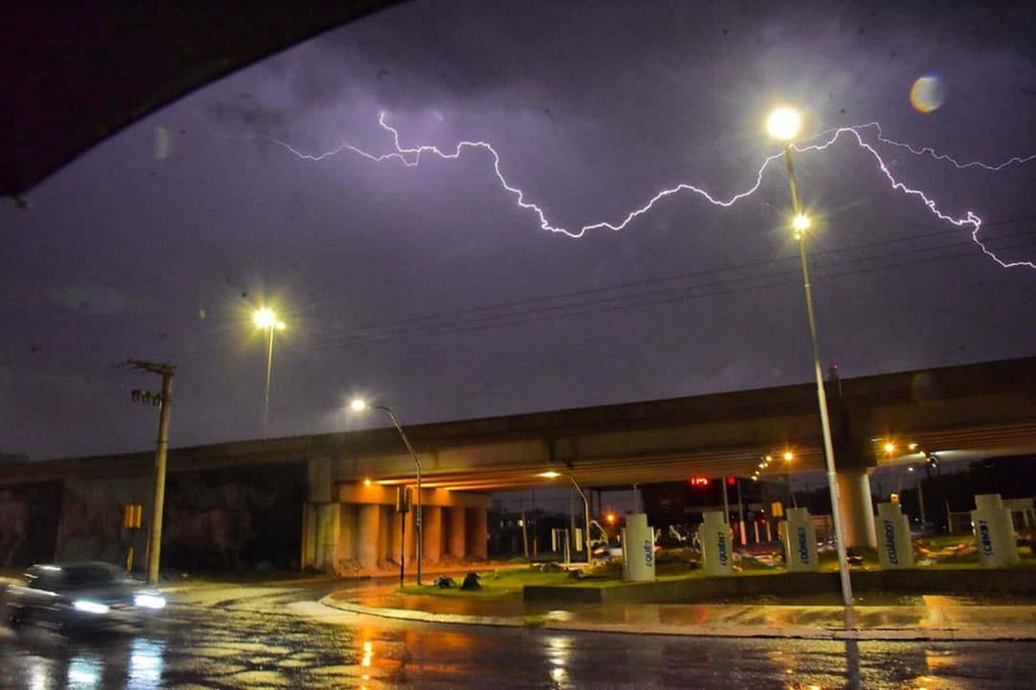 Se registraron fuertes tormentas con caída de granizo en diferentes zonas de la Provincia de Buenos Aires