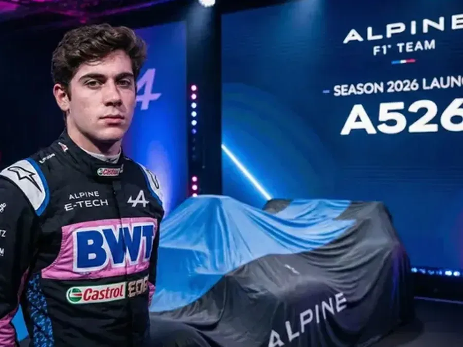 Colapinto terminó los tests de pretemporada en muy buen nivel. Hoy cierra Gasly.Foto: Alpine