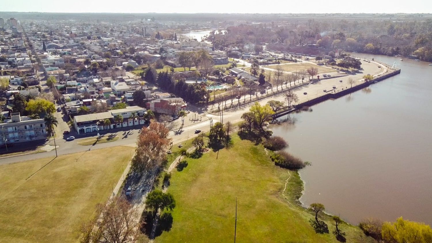 Comenzaron las obras para la construcción de la bicisenda de la Costanera