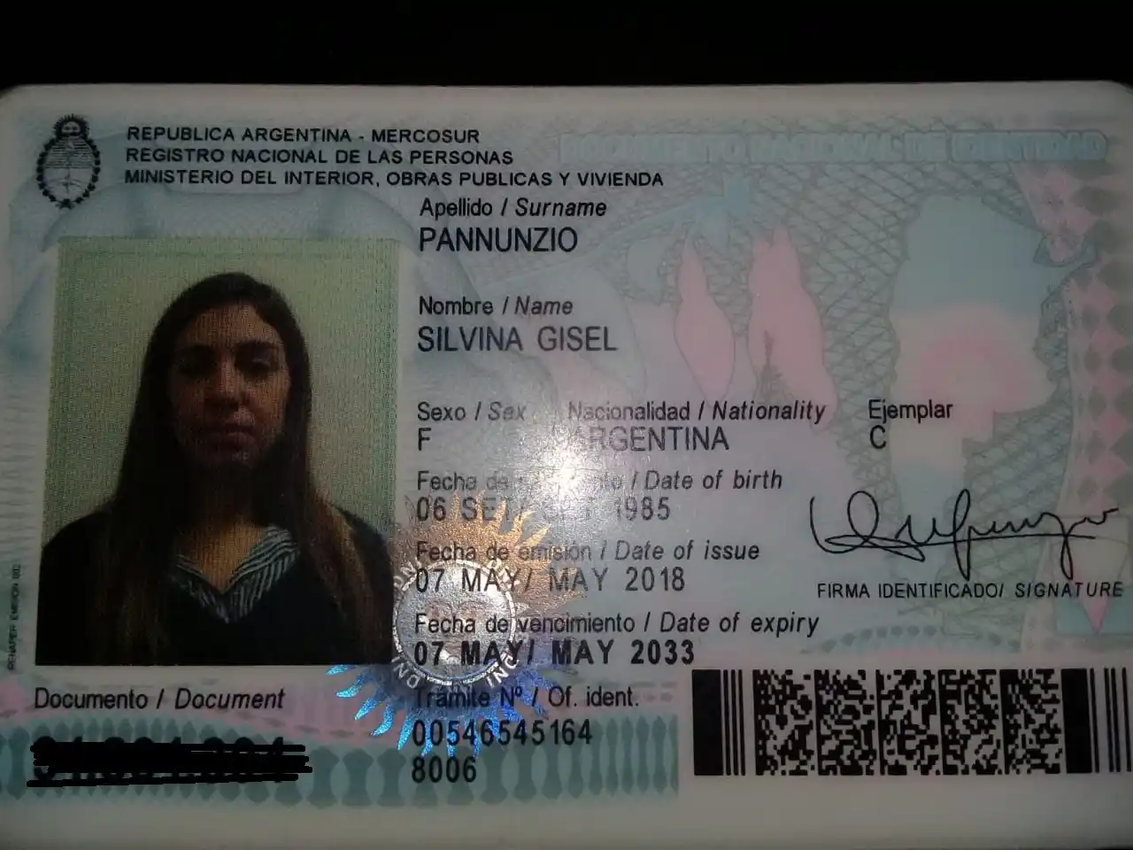 DNI encontrado