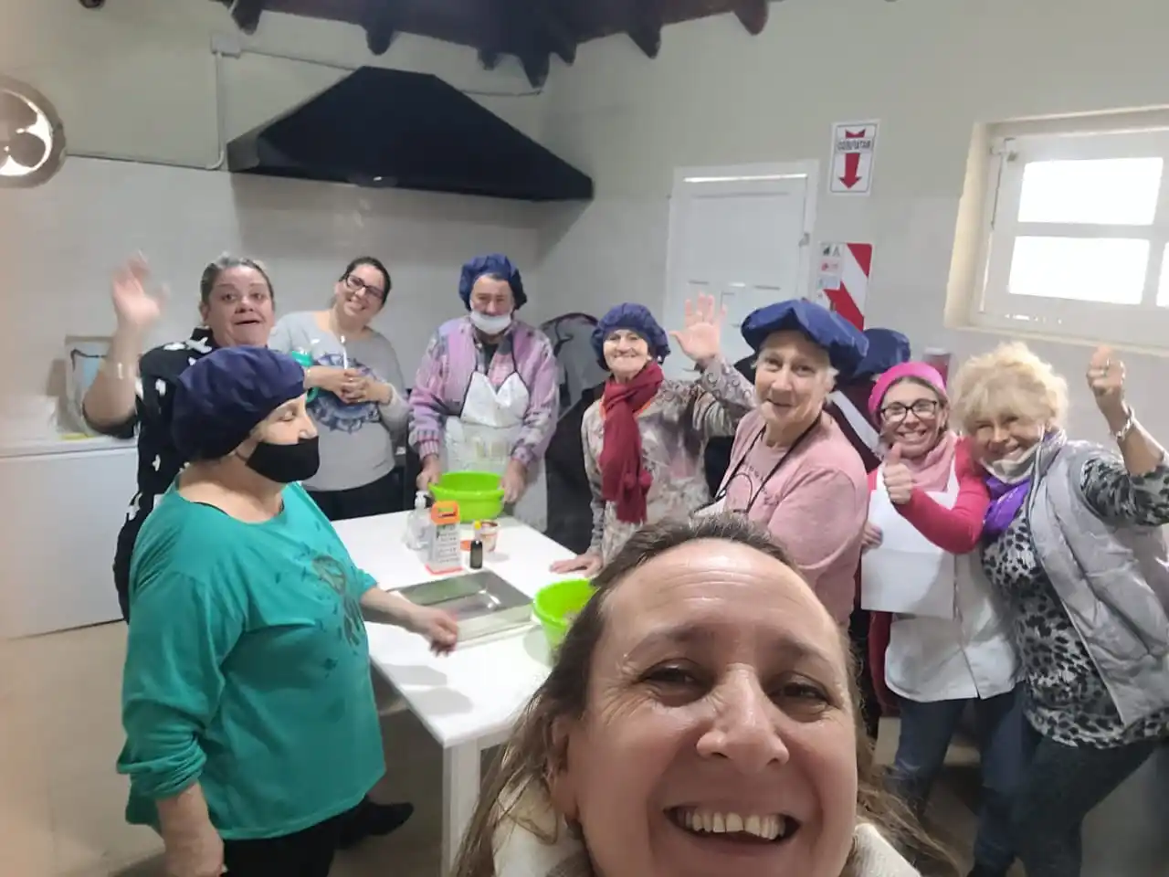 Dictaron un taller de cocina saludable Centro Municipal de Día Para Personas Adultas Mayores