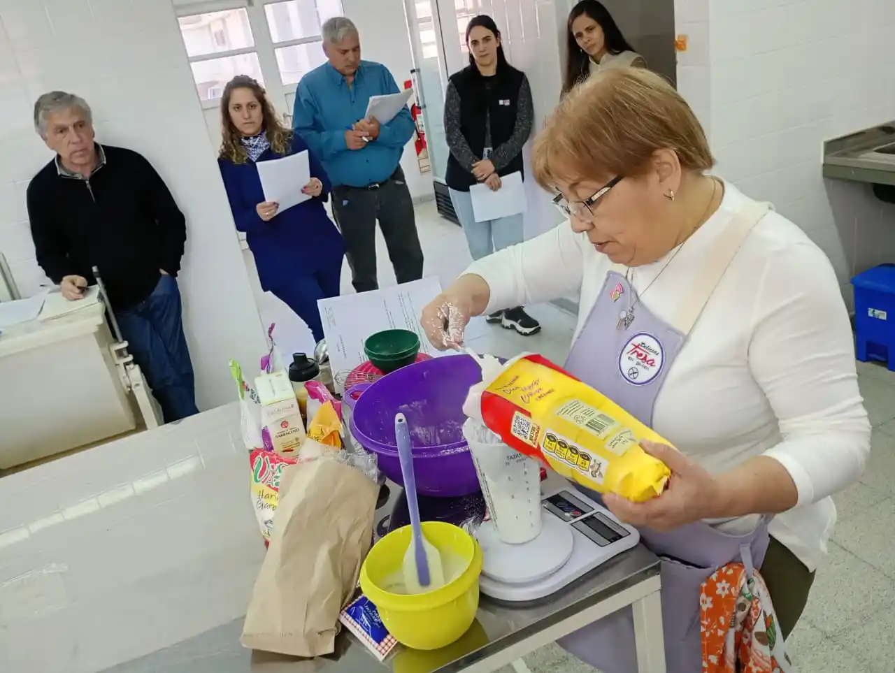 Capacitación de panificación sin TACC en la Chacra