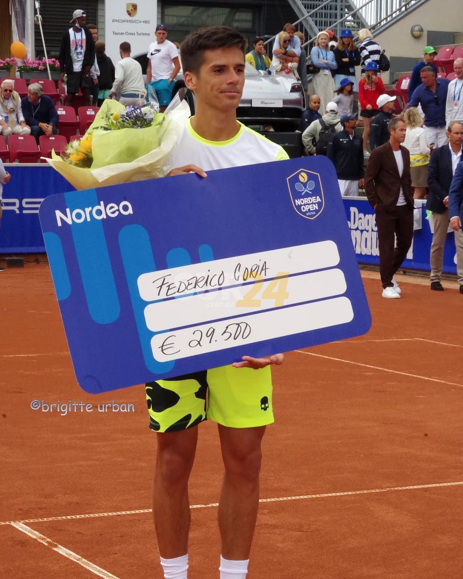 Federico Coria cayó en la final de Bastad