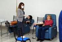 El número de donantes de sangre se incrementó más de un 15 por ciento en la Provincia durante el 2021