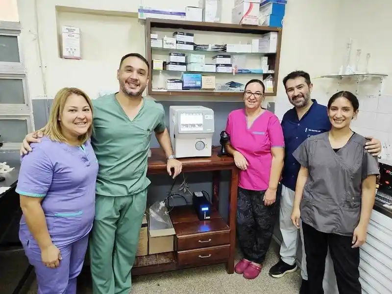 El Hospital de General Belgrano recibió
un nuevo equipo de última generación