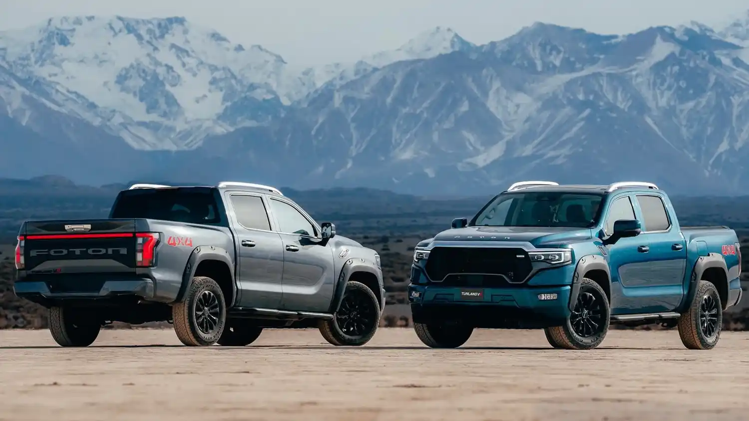 Las nuevas Foton ya son una realidad en Argentina.