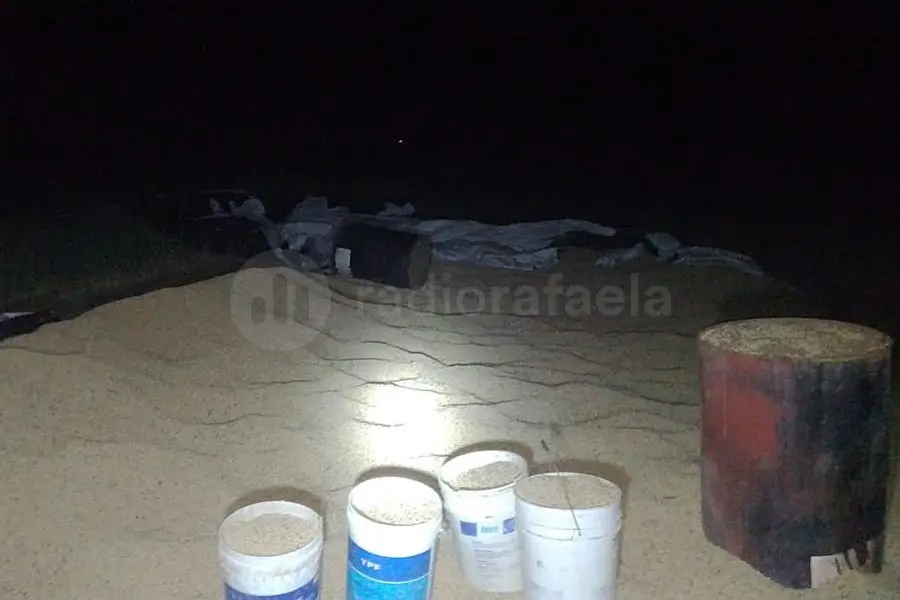 En zona rural, secuestraron un camión cargado con soja