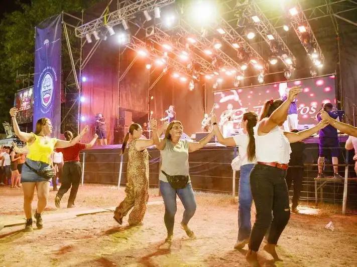 El vicegobernador Solís estuvo en el festival 
por el 89.o aniversario de El Colorado