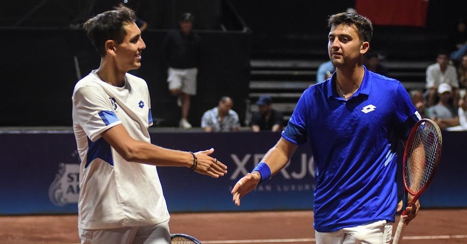 “Machi” González y Molteni perdieron en cuartos de final