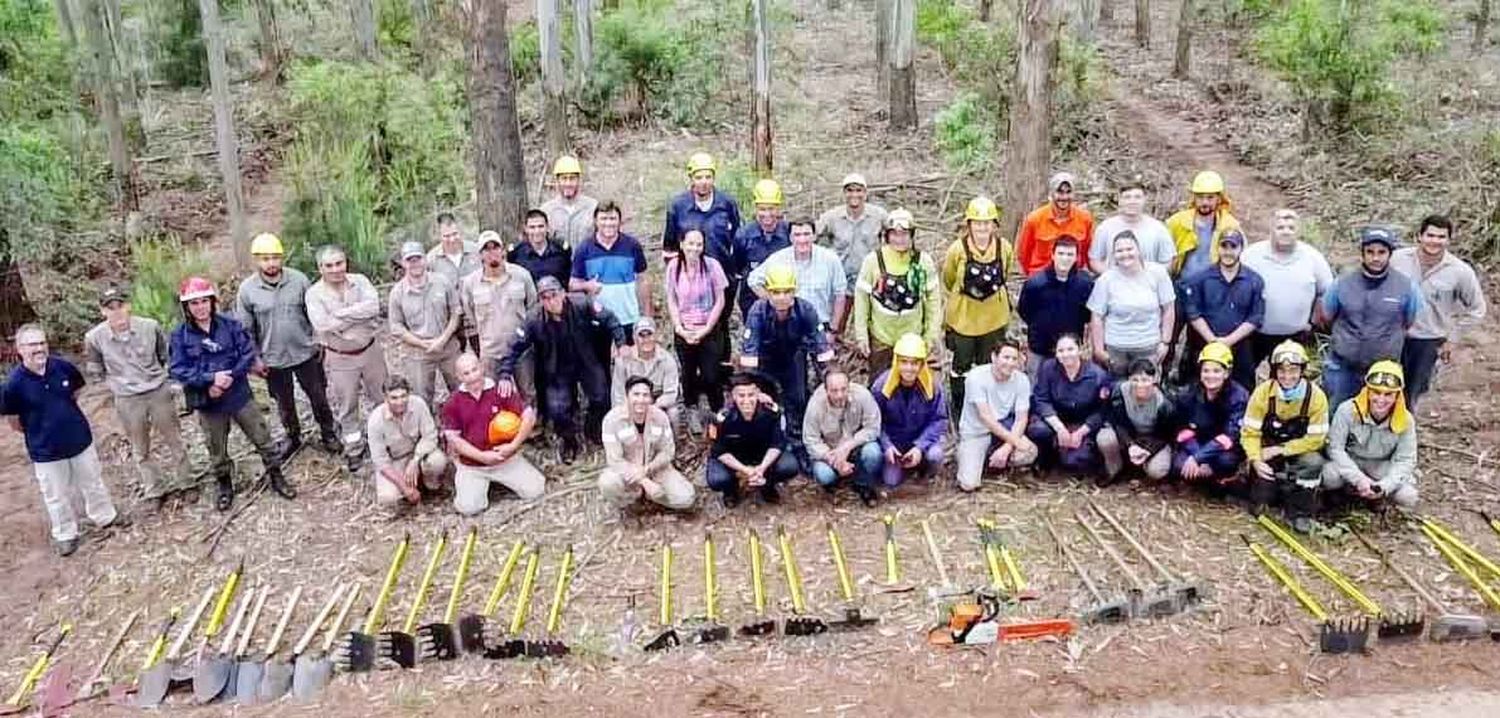 Se realizaron capacitaciones en zonas rurales en el Departamento Concordia