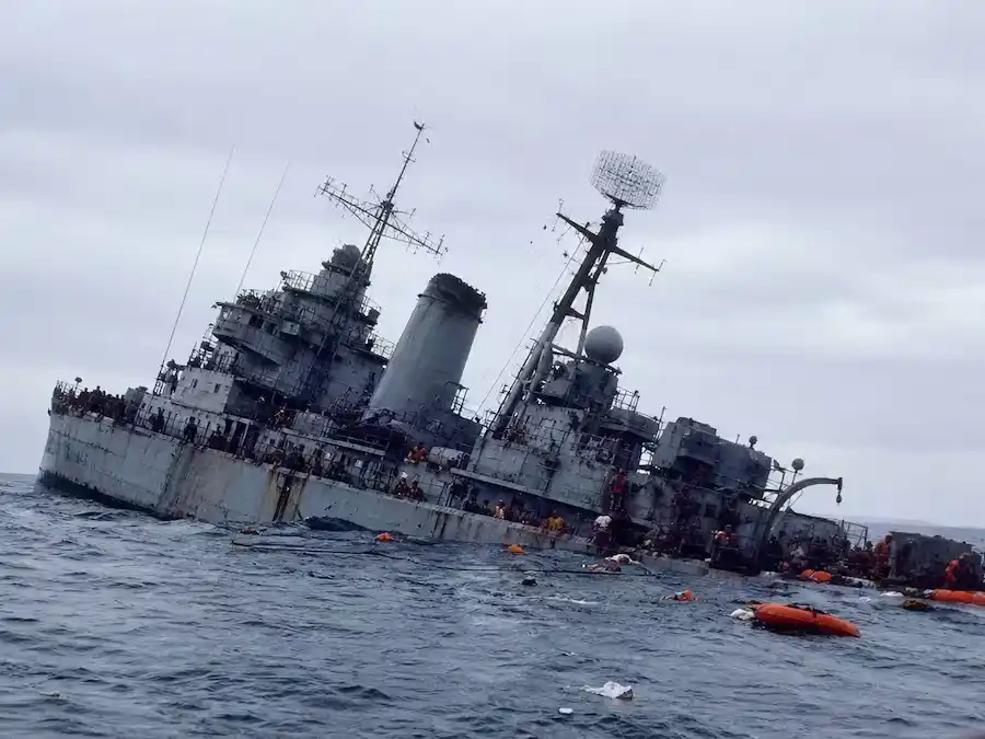 El ARA General Belgrano, símbolo de la tragedia naval más grande de la historia argentina durante la Guerra de Malvinas.
