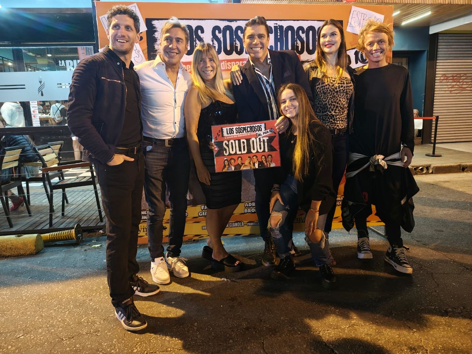 A sala llena, estrenó en Mar del Plata la comedia "Los sospechosos del piso 10"
