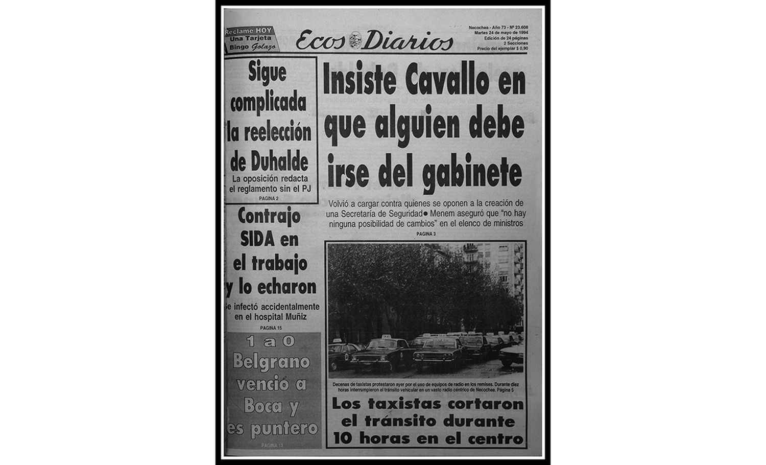 Martes 24 mayo de 1994