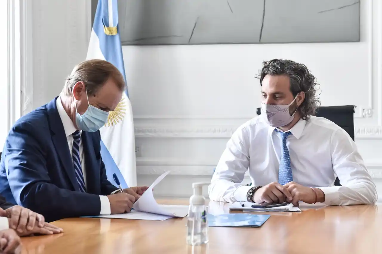 Nación firmó con Entre Ríos un acuerdo por ​$628,4 millones​ para el desarrollo de obras hídricas