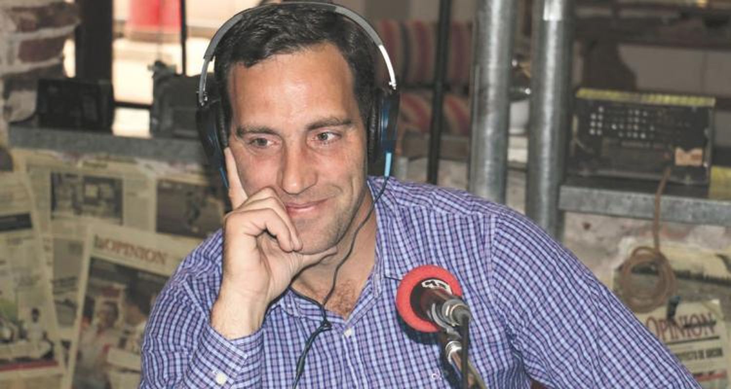 Silvio Corti con buen humor